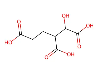 高异柠檬酸 structure