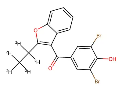 溴苯马隆 structure