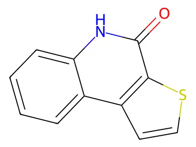 thieno(2,3-c)quinolin-4(5H)-one structure
