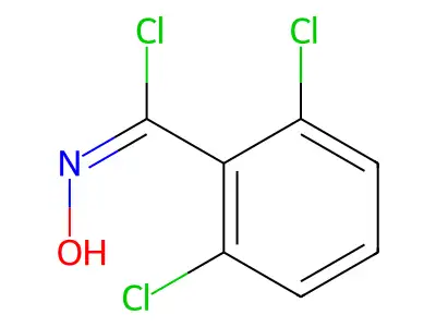 2,6-Dichlorobenzaldchloroxime structure