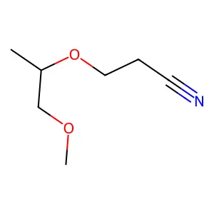 3-(2-Methoxy-1-methylethoxy)propanenitrile structure