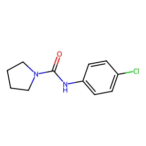 N-(4-氯苯基)-1-吡咯烷甲酰胺 structure