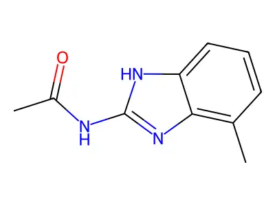 N-(4-Methyl-1H-imidazol-2-yl)-acetamide structure