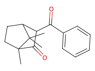 2-Benzoyl-4,7,7-trimethylbicyclo[2.2.1]heptan-3-one structure