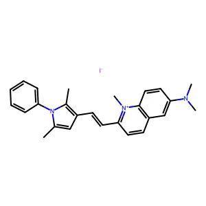 吡维碘铵 structure