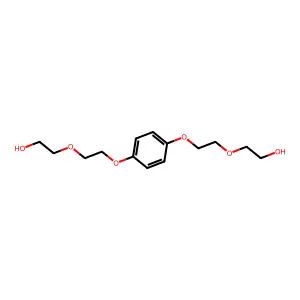 2-[2-[4-[2-(2-Hydroxyethoxy)ethoxy]phenoxy]ethoxy]ethanol structure