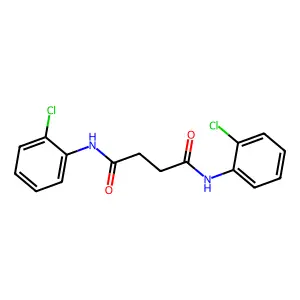 N,N-双(2-氯苯基)丁二酰胺 structure