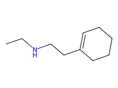 (2-Cyclohex-1-EN-1-ylethyl)ethylamine structure
