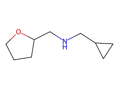 N-(Cyclopropylmethyl)-N-(tetrahydro-2-furanylmethyl)amine structure