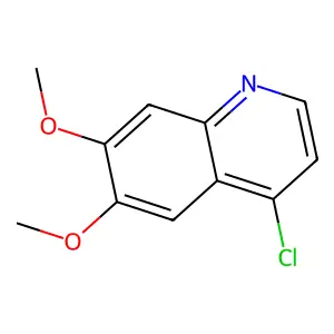 4-Chloro-6,7-dimethoxyquinoline structure
