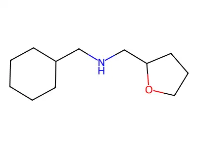 1-cyclohexyl-N-[[(2R)-oxolan-2-yl]methyl]methanamine structure