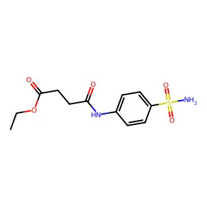 Ethyl 4-oxo-4-(4-sulfamoylanilino)butanoate structure