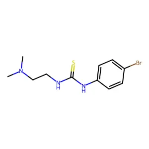 1-(4-Bromophenyl)-3-[2-(dimethylamino)ethyl]thiourea structure