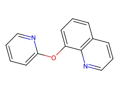 8-(2-Pyridinyloxy)quinoline structure