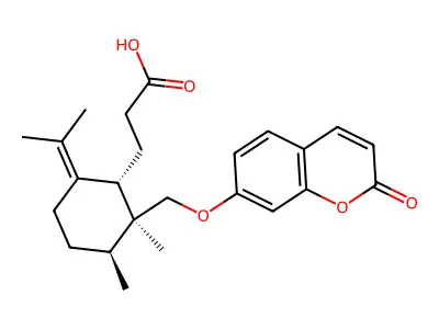 Galbanic acid structure