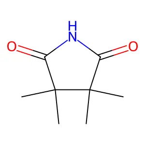 2,2,3,3-四甲基琥珀酰亚胺 structure