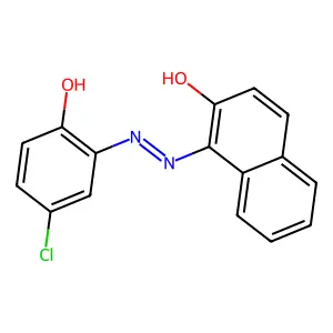 1-(5-Chloro-2-hydroxyphenylazo)-2-naphthol structure