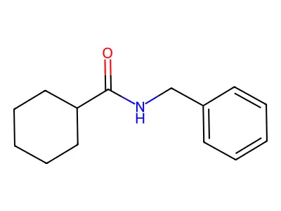 N-benzylcyclohexanecarboxamide structure