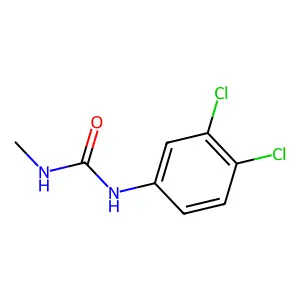 Monomethyldiuron structure