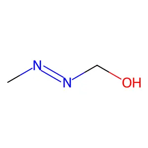 Methyldiazenylmethanol structure