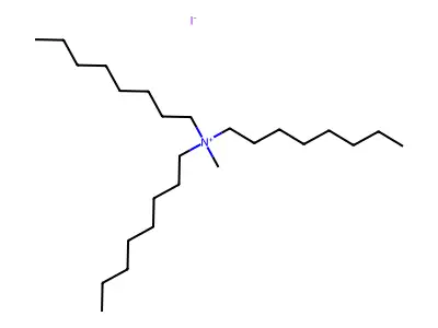 Methyltrioctylammonium iodide structure