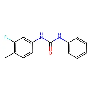 1-(3-Fluoro-4-methylphenyl)-3-phenylurea structure
