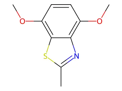 4,7-Dimethoxy-2-methylbenzo[d]thiazole structure