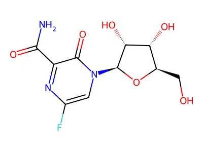 T-705 Ribofuranose structure