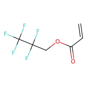 2,2,3,3,3-Pentafluoropropyl acrylate structure