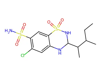 Mebutizide structure