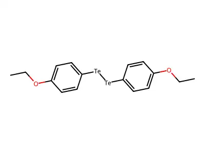 Ditelluride, bis(4-ethoxyphenyl) structure