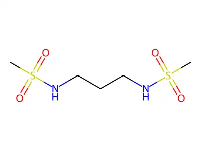N-[3-(methanesulfonamido)propyl]methanesulfonamide structure