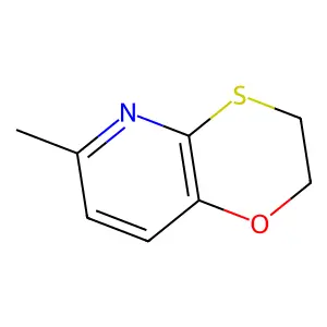 1,4-Oxathiino(3,2-b)pyridine, 2,3-dihydro-6-methyl- structure