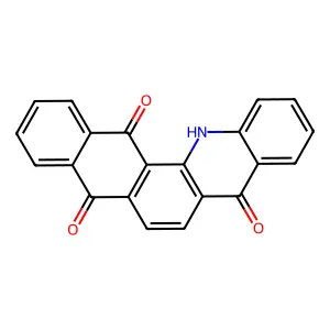 Naphth(2,3-c)acridine-5,8,14(13H)-trione structure