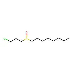 3-氯丙基辛基亚砜 structure