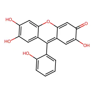 9-Hydroxyphenylfluoron structure
