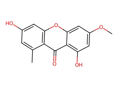 Griseoxanthone C structure