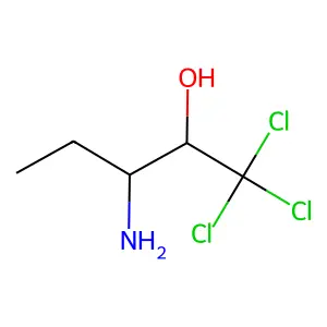 2-Pentanol, 3-amino-1-trichloro- structure