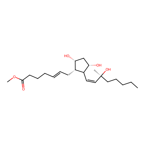 Carboprost methyl structure