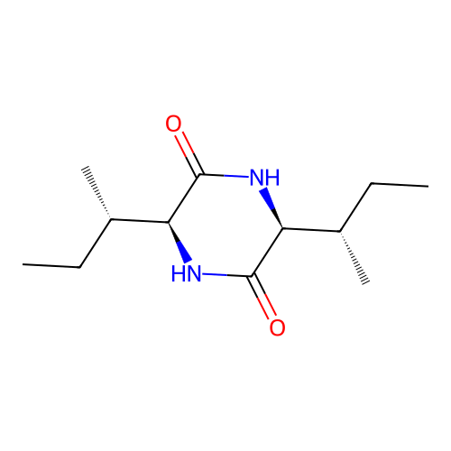 cyclo(L-isoleucyl-L-isoleucyl) structure
