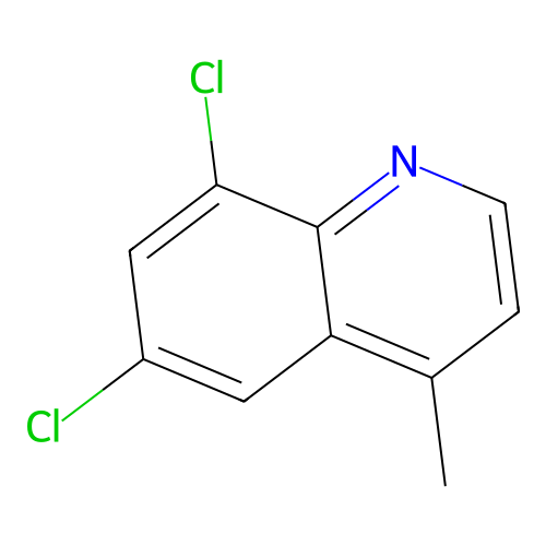 6,8-Dichlorolepidine structure
