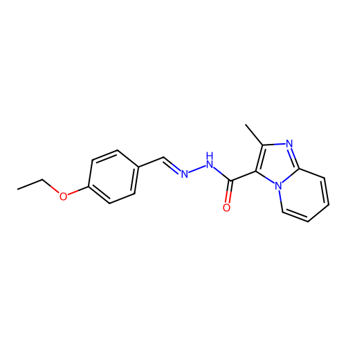 C18H18N4O2 structure