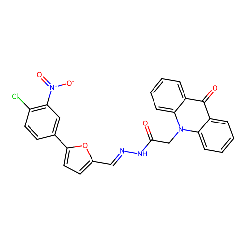 C26H17ClN4O5 structure