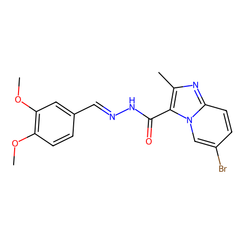 C18H17BrN4O3 structure