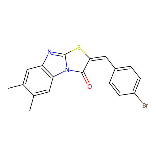 C18H13BrN2OS structure