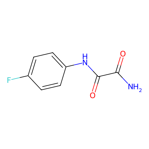 N-(4-fluorophenyl)ethanediamide structure