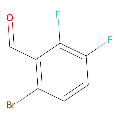 6-Bromo-2,3-difluorobenzaldehyde structure