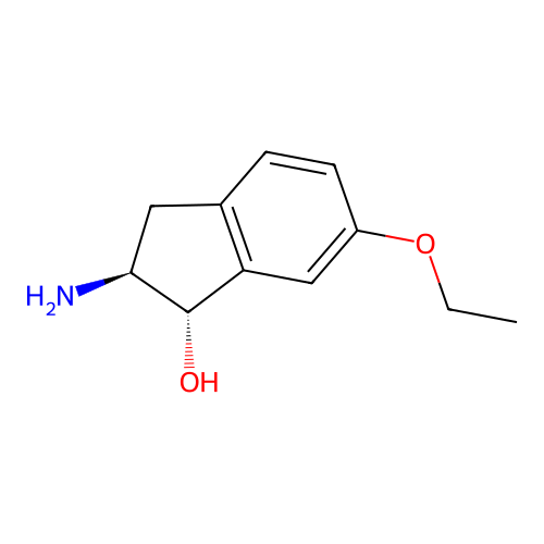 (1S,2S)-2-Amino-6-ethoxy-2,3-dihydro-1H-inden-1-ol structure