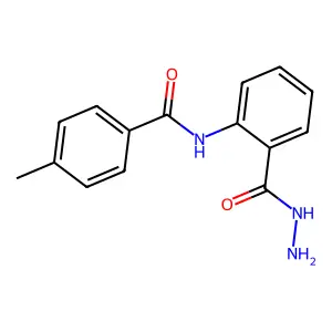 2-(4-Methylphenylcarboxamido)benzoic hydrazide structure