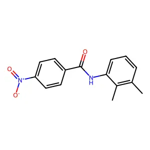 4-Nitrobenzo-2',3'-xylidide structure